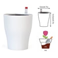 thumbnail image 2 of MesaSe Self Watering Planter 5.7inch Mini Flower Plant Pot With Water Level Indicator For Garden Home Decor, 2 of 10