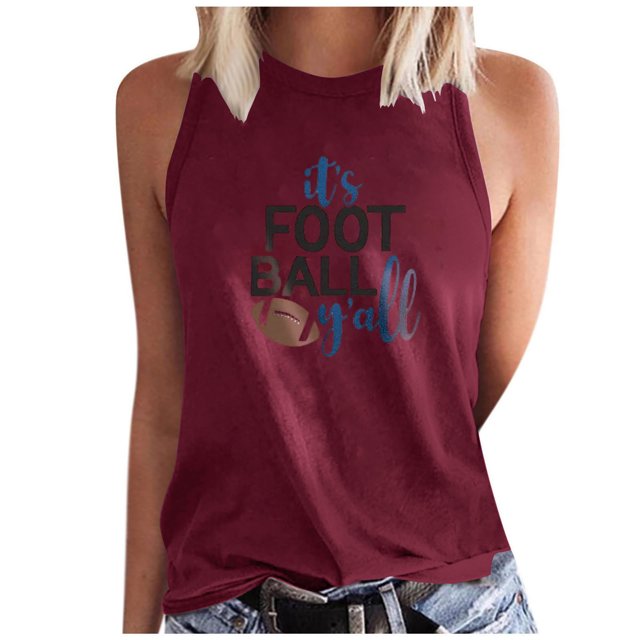 Birdeem Womens Fashion Printed Round-Neck Loose Sleeveless T-Shirt Pullover Tops