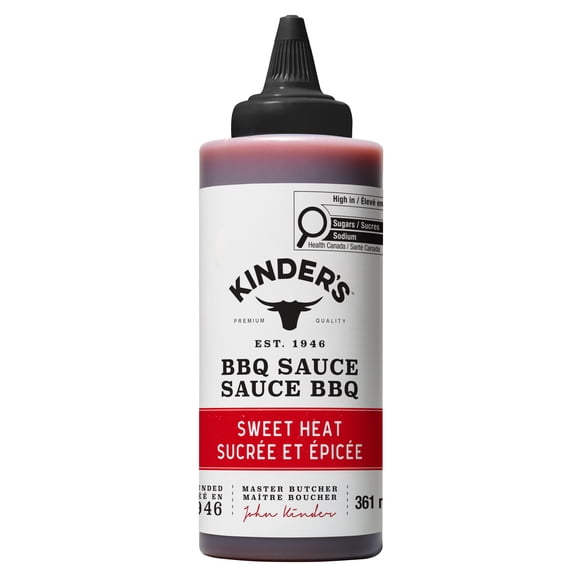 Kinder's Sweet Heat BBQ Sauce, 361ml