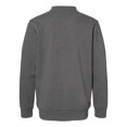 thumbnail image 2 of Adidas Mens Fleece Crewneck Sweatshirt, 3XL, Dark Grey Heather, 2 of 2
