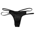 thumbnail image 5 of Fridja Hommes Décontracté Uni Charmant Respirant Taille Basse String sous-Vêtements Caleçons Courts Pantalons Léger Pochette Caleçons Courts Paquet, 5 of 5