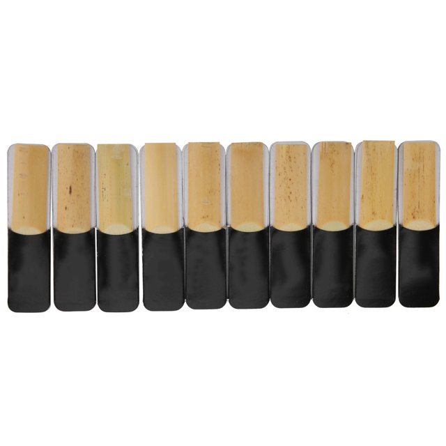 Sax Reed, Utilisation Pratique 10pcs Roseau de Saxophone pour le Kit de Remplacement de Saxophone