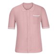 thumbnail image 3 of QIPOPIQ Mens Knit Button Down Shirt Short Sleeve Button Up Shirt Summer Casual Beach Tops Clearance, 3 of 5