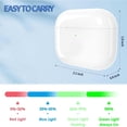 thumbnail image 2 of Charging Case Compatible with Airpods Pro1 and Pro2, Type C Charging Case, Wireless Charging Case Replacement with Bluetooth Pairing Sync Button, 2 of 7