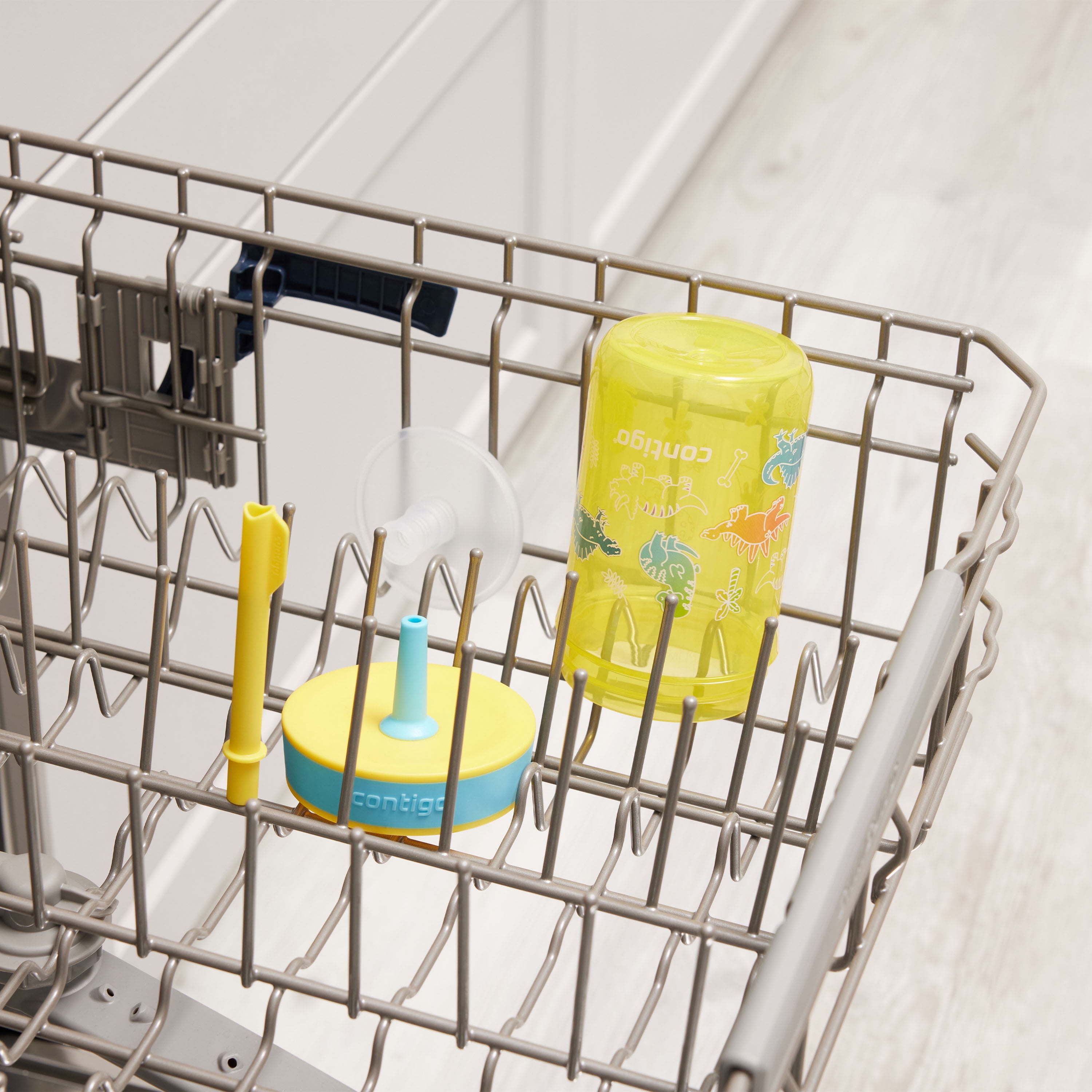 Gobelet antidéversement pour enfants Contigo Leighton avec paille, 414 ml
