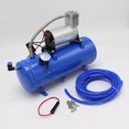 thumbnail image 1 of 120PSI To 150PSI 12V Air Tyre Inflator Pump Compressor With 6L Tank For Air Horn Train Truck RV Tire With 500cm/16.4ft Hose, 1 of 4