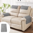 thumbnail image 2 of Sofa Armrest Cushion With Storage Pockets And Headrest Support 23.6 in x 15.7 in Polyester Rainproof Scratch Resistant, 2 of 7