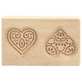 thumbnail image 2 of Oleegame 2PC Cookie Mold DIY Baking Moulds Wooden Cookie Cookie Moulds Embossing Craft Decorative Baking Tools For Christmas Thanksgiving Christmas Kitchen, 2 of 4