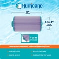 thumbnail image 3 of Hurricane Filters HF4H21 Platinum Purple Spa Filter Cartridge Replacement, 4 Pck, 3 of 7