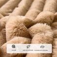 thumbnail image 3 of Fleece Bed Sheets 200 cm x 220 cm Imitation Milk Fleece Fitted Sheet for Winter Use Polyester Material with Elastic Edges, 3 of 6