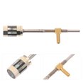 thumbnail image 2 of SHISUYAN Violin Bow Metal Screw Sturdy Viola Bow Frog Durable Replacement, 2 of 8