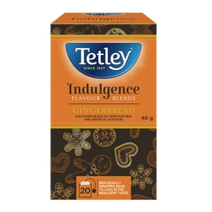 Tetley Gingerbread tea 20 sacs