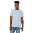 thumbnail image 1 of Bella Canvas Mens CVC Jersey Tee, 3XL, Heather Prism Blue, 1 of 3