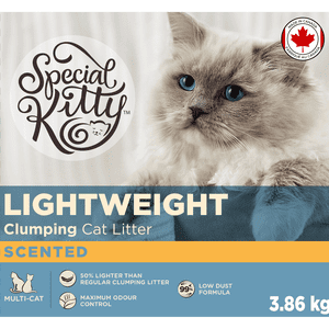 Special Kitty Scented Scoopable Lightweight Multi-Cat Litter 3.86kg
