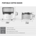 thumbnail image 5 of Cafetière Goutte-à-Goutte Automatique Portable Générique, 5 of 5