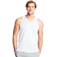 thumbnail image 1 of Hanes X-Temp Men`s Performance Tank, S, White, 1 of 3