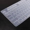 thumbnail image 4 of 1 Pce Film de Protection pour Clavier Housse de Protection Anti-Poussière Protecteur de Clavier (Transparent), 4 of 8