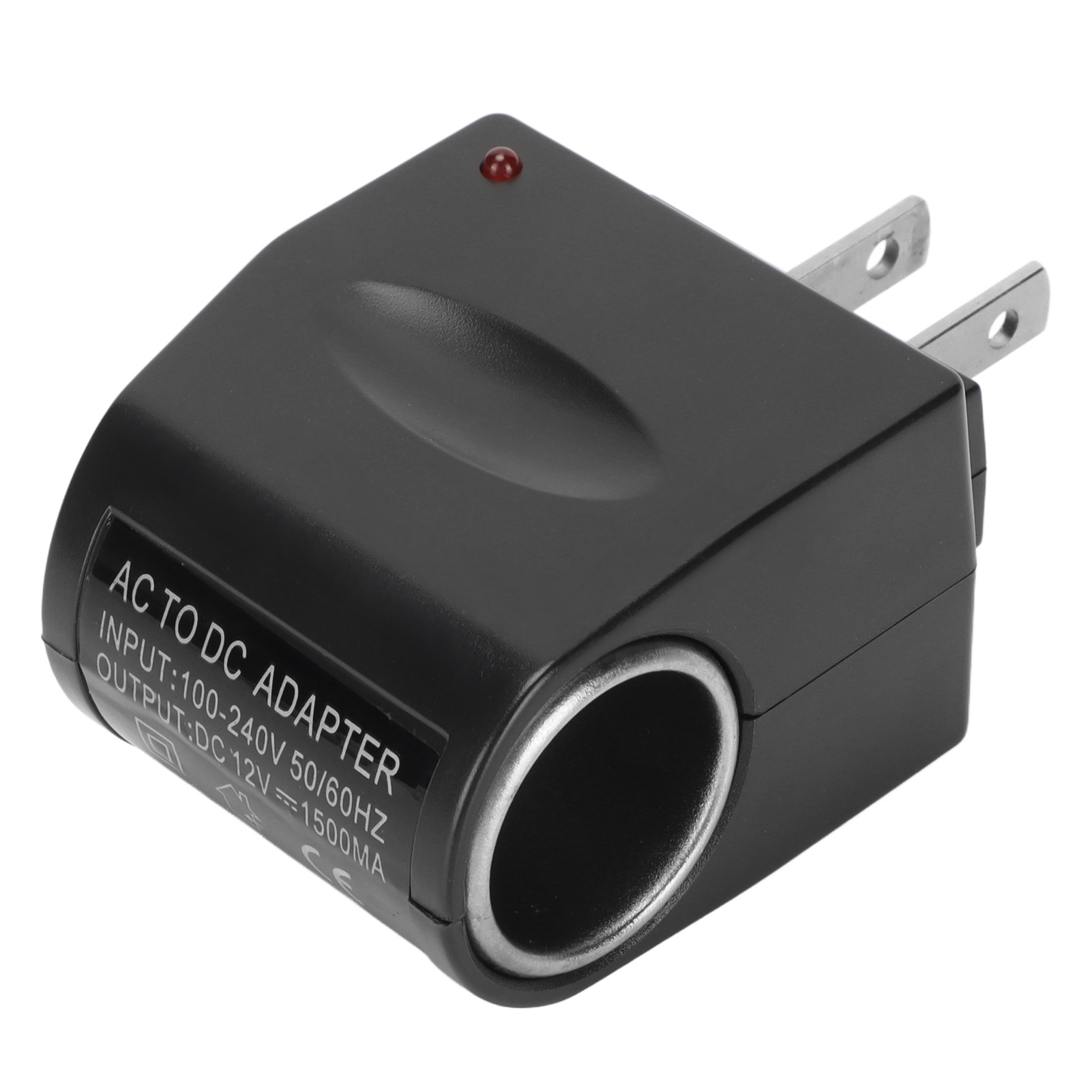 DEWIN 240V to 12V 1.5A Car Cigarette Lighter Adapter Multifunctional AC to DC Car Charger Adapter Power Converter 100‑240V US Plug