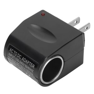 DEWIN 240V à 12V 1.5A Adaptateur d'éclairage de cigarette de voiture multifonctionnel AC à DC Convertisseur d'alimentation de l'adaptateur de chargeur de voiture 100-240V US Connecteur