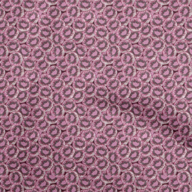 oneOone Polyester Spandex Pink Fabric Fruit Watermelon Craft Projects Decor Fabric Printed By The Yard 56 Inch Wide