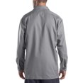 thumbnail image 5 of Dickies Mens Long-Sleeve Work Shirt, 3X, Silver, 5 of 5