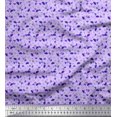 thumbnail image 1 of Soimoi Rayon Fabric Dot,Floral & Heart Print Sewing Fabric Yard 56 Inch Wide, 1 of 1