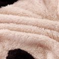thumbnail image 4 of LSLJS Automne Hiver Nourrisson Tout-Petit Bébé Combinaison à Capuche en Peluche Barboteuses Manches Longues en Poils de Lapin Combinaison de Neige à Capuche Grenouillères Vêtements d'Extérieur Tenues, 4 of 9
