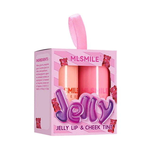 2PCS Water Jelly Tint Stick Cheek Lip Tinted Moistured Blush Sticks. !⭐ O3T7