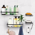thumbnail image 1 of tumgatte Non Punching Bathroom Soap Rack, Shower Gel Storage Rack, Bathroom Rack, Kitchen Storage Rack Wal&mart Deals, 1 of 4