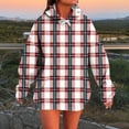 thumbnail image 1 of Cadeau pour Filles Vestes à Capuche pour Femmes Grande Taille Chandails en Molleton et Chandails à Capuchon Mode Femme Hiver Manches Longues Régulier à Capuche Imprimé Confortable Débardeur Rouge Melon D\'eau L, 1 of 3