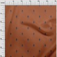 thumbnail image 2 of oneOone Silk Tabby Fabric Small Motif Ikat Print Fabric By The Yard 42 Inch Wide, 2 of 4