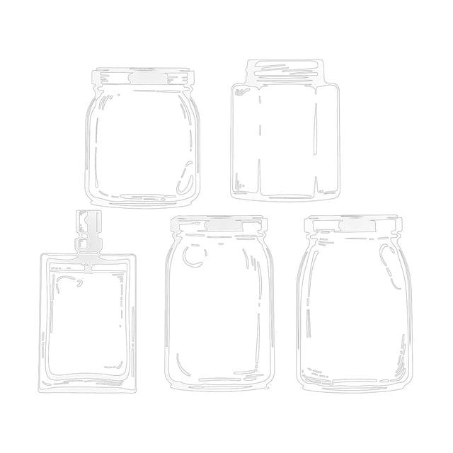 Trendy Tool Kit for Home, 20PC Large Size Bookmark Flower Page Clips Bookmarks Children Handmade DIY Transparent Flower Page Glass Bottle Wishing Bottle Sticker