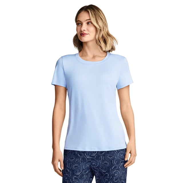 Jockey T-Shirt à Manches Courtes Doux et Frais pour Femmes