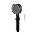 thumbnail image 3 of High-Pressure Handheld Showerhead with 8 Spray Modes for Hard Water - Easy One-Hand Operation for Elderly and Children - Universal Fit for Home Gym or Bath, 3 of 9