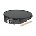 thumbnail image 1 of 12" Electric Crepe Machine and Griddle US 110V Plug Compact for Breakfast, 1 of 9