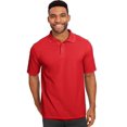 thumbnail image 1 of Hanes Mens FreshIQ X-Temp Pique Polo, 3XL, Deep Red, 1 of 3