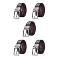 thumbnail image 2 of Wisewang Ceinture Décontractée pour Homme avec Boucle Réversible Style Durable et Soigné Ceinture en Peau de Vache Ceinture Réversible Complets Original 120cm 5Ensemble, 2 of 6
