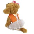 thumbnail image 1 of MesaSe Tenue en Maille pour Animaux de Compagnie Robe Jupe Laisse Corde Harnais Vêtements Robe Bleue m, 1 of 9