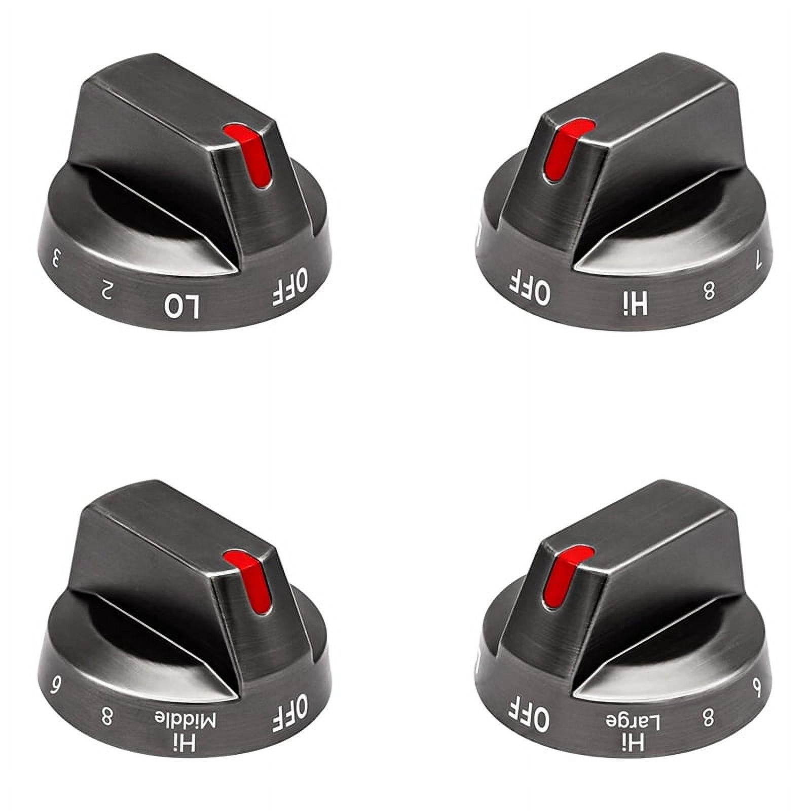DG94-03500V/W for Electric Stove Replacement (4PCS),Compatible with Electric Range NE63T8311SS/AA NE63T8111SS Black