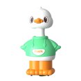thumbnail image 1 of Green Imitate Crawling Duckling Toy Push Powered For Small Children Toddler Walking, 1 of 7