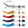 thumbnail image 1 of Langgg Bicycles Fast Release Lever Aluminium Alloy Seat Tube Clamp Portable Outdoor Sports Road Cycling Clip Replacement Repairing Silver, 1 of 8