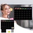 Magnetic Dry Erase Calendar Whiteboard For Refrigerator Monthly magnetic-dry-erase-calendar-whiteboard-for-refrigerator-monthly