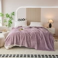 thumbnail image 2 of Solid Color Flannel Blanket Gift Gift Velvet Conditioning Blanket Casual Cover Blanket Solid Color Blanket 78.74X47.24 Inches, 2 of 6