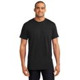 thumbnail image 3 of Hanes Adult X-Temp Unisex Performance T-Shirt, L, Black, 3 of 4
