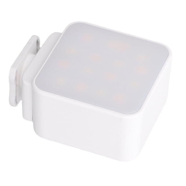 LED Video Light, Portable Photography Lighting for Pocket 3 Action Camera Fill Lamp Vlog Selfie Lights with 16 LED Beads for Video Recording