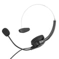 thumbnail image 2 of Monaural Headset Monaural Earpiece Call Center Headset With Microphone Hands Free Noise Cancelling Monaural  Earpiece With 3.5mm Interface For Desk Telephone, 2 of 8