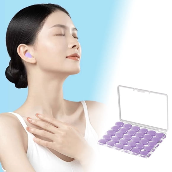 Hearth & Gear Silicone Earplugs For Sleep & Swimming Noise Cancelling Comfort Fit For Adults And Kids Q Grips Earwax Remover Ear Picks Metal Q Tip Ear Wax Cleaning Bulb Ear for Ear Clean Ear Wax