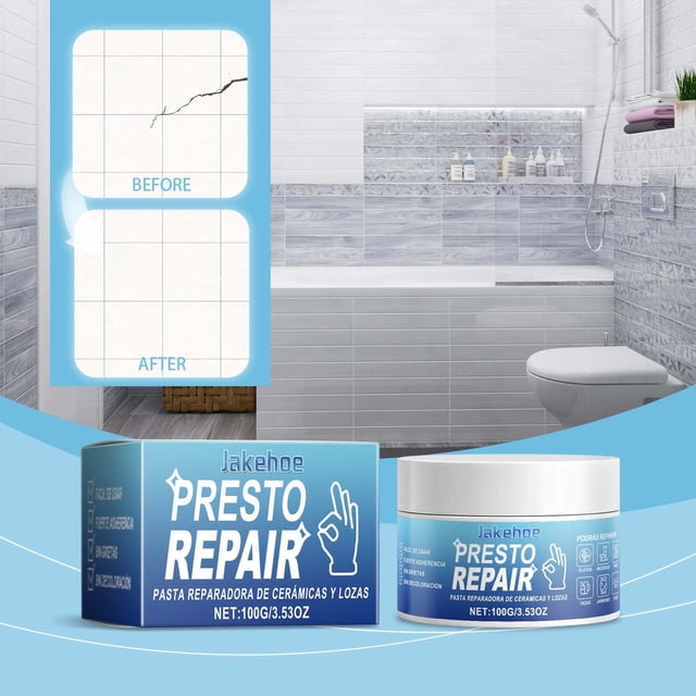 Meitianfacai Pâte de Réparation en Céramique Carrelage Processus d'Usure Pâte de Réparation Ménagère 100g