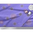 thumbnail image 3 of Soimoi Poly Georgette Fabric Mandala Ethnic Printed Fabric 1 Yard 52 Inch Wide, 3 of 3