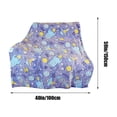 thumbnail image 3 of HCBY Glow In The Dark Space Galaxy Planet Blanket Soft Stars Throw for Boys Kids Room Decor​(Multicolor,59"x40"), 3 of 6